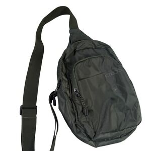 FITKICKS Hideaway Packable Sling Bag Crossbody Chest Adjustable Strap